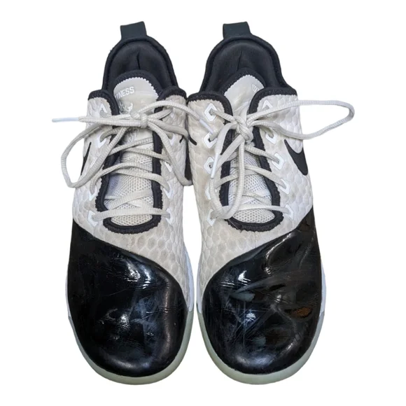 Nike LeBron Witness III PRM Akron 330 black white basketball shoes EUC Men's 11 - Picture 4 of 8